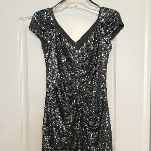 Short sequined dress